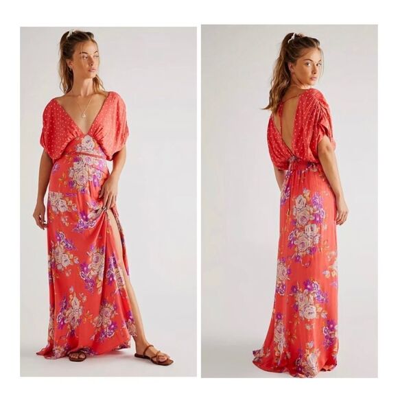 NWT Free People Juniper Maxi Dress Floral Polka Dot size XS
NWT retail $148 - Picture 1 of 8